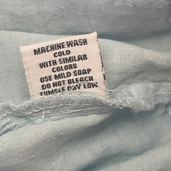 Miss Selfie Light Blue Sleeveless Women's Top - Picture 5 of 5